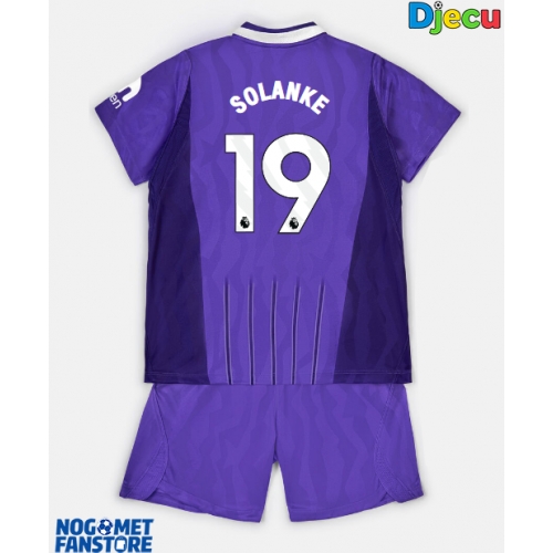 Tottenham Hotspur Dominic Solanke #19 Rezervni Dres za djecu 2026-27 Kratak Rukav (+ Kratke hlače)